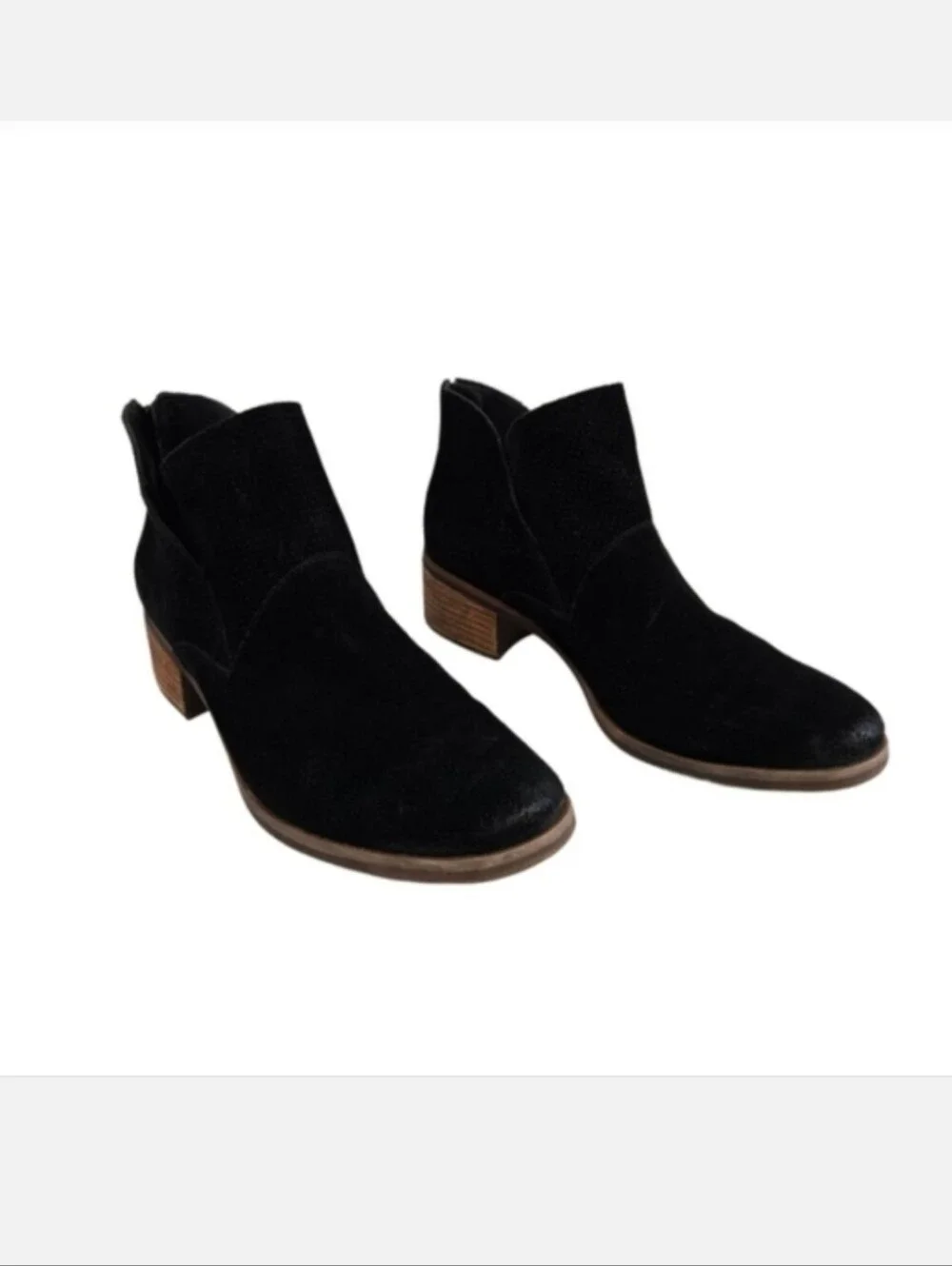 Kork-Ease RYDER Suede Ankle Boots in Black